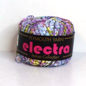 Plymouth Yarns Electra Flags Color #25 Lot#77 125 Yards 50 G NEW Italy!